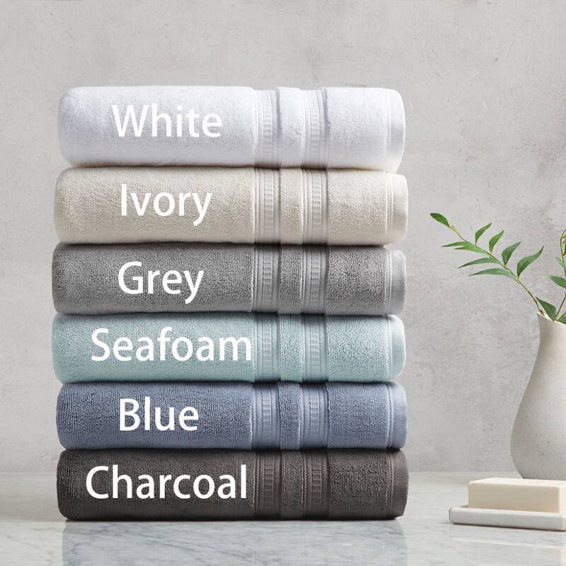 Cotton Feather Touch Antimicrobial Towel 6 Piece Set