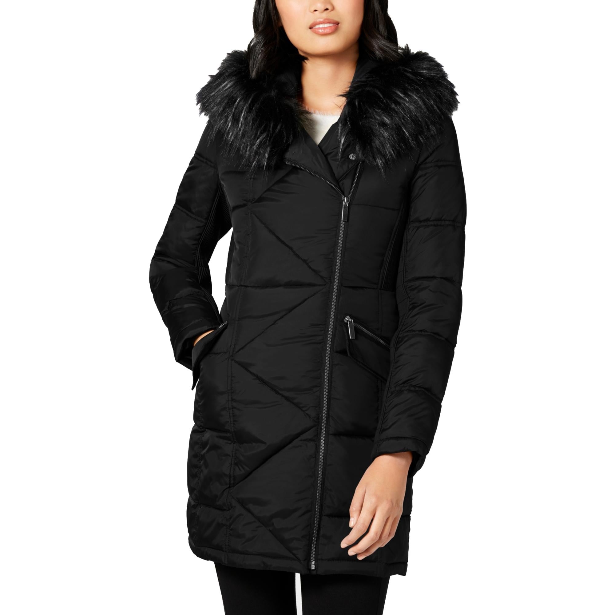 french connection hooded puffer coat