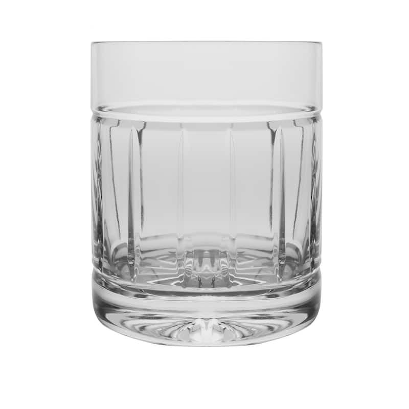Crystal Double Old Fashioned Tumblers -12 Oz.- Set of 6-Majestic Gifts