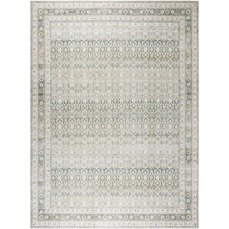 Livabliss Rainier Updated Traditional Medallion Washable Area Rug