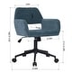 preview thumbnail 59 of 85, Homy Casa Adjustable Upholstered Swivel Task Chair