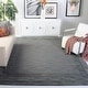 preview thumbnail 5 of 38, SAFAVIEH Handmade Impressions Skyla Modern Wool Rug 7'6" x 9'6" - Charcoal/Blue - Rectangle