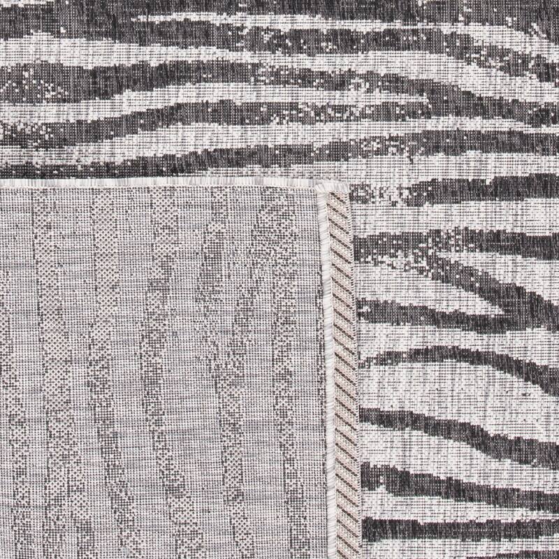 SAFAVIEH Courtyard Nagehan Stripe Indoor/ Outdoor Waterproof Patio Backyard Rug