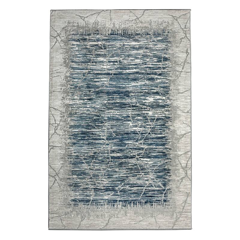 Admire Home Living Sognatore 1229 Transitional Crackled Area Rug