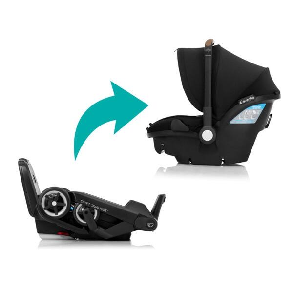 Evenflo Shyft DualRide With Carryall Storage Infant Car Seat and Stroller  Combo - Bed Bath & Beyond - 40502644