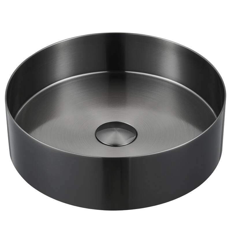 Karran USA CCV200 Cinox 14-1/4" Circular Stainless Steel Vessel