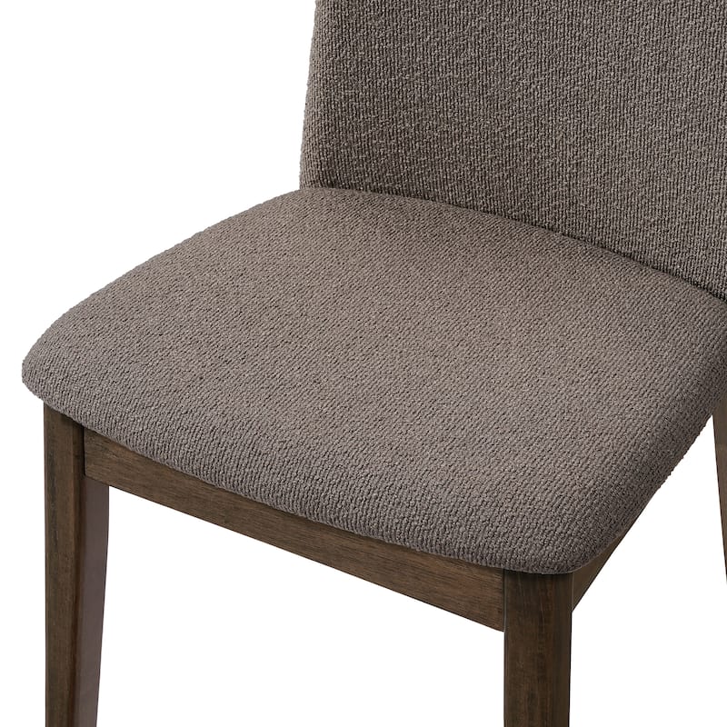 Christopher Knight Home - Arlo Modern Upholstered Solid Wood Armless Dining Chair (Set of 2)