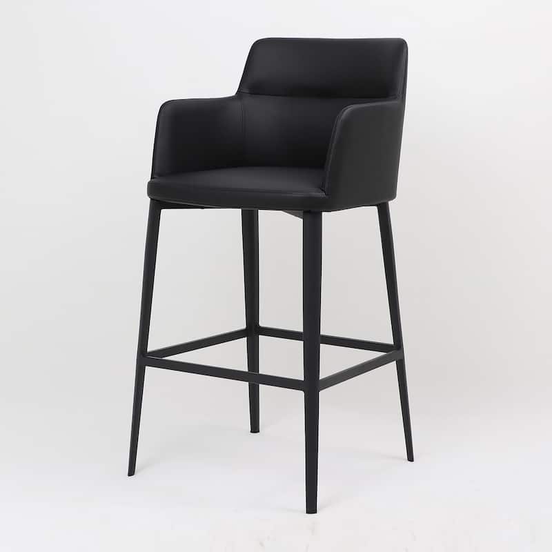 Williamsburg Modern Leatherette Bar Stool (25-inch/ 29-inch)