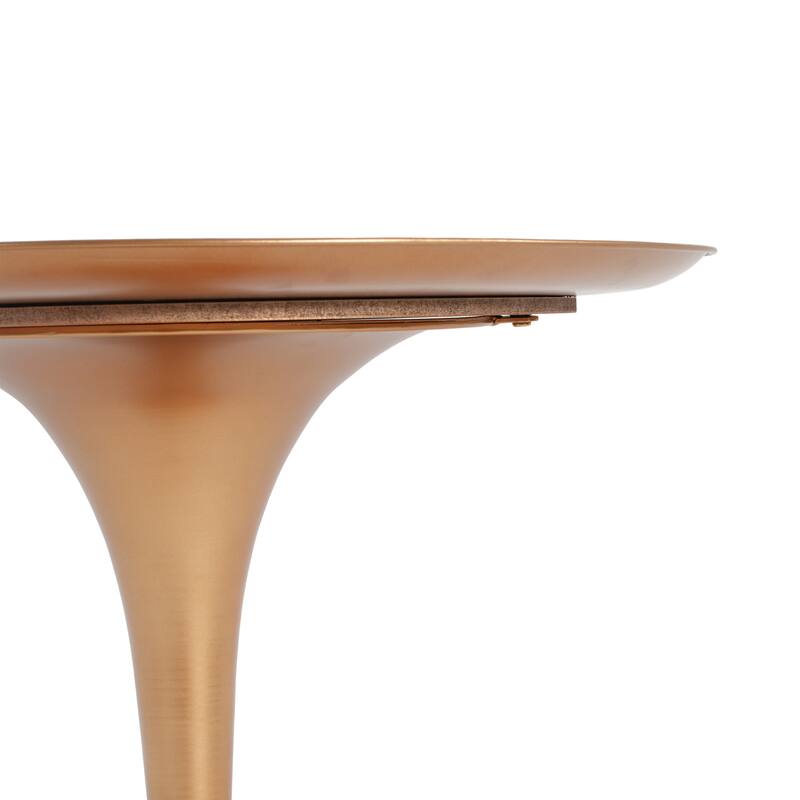 Christopher Knight Home - Mandy Small Round Gold End Table