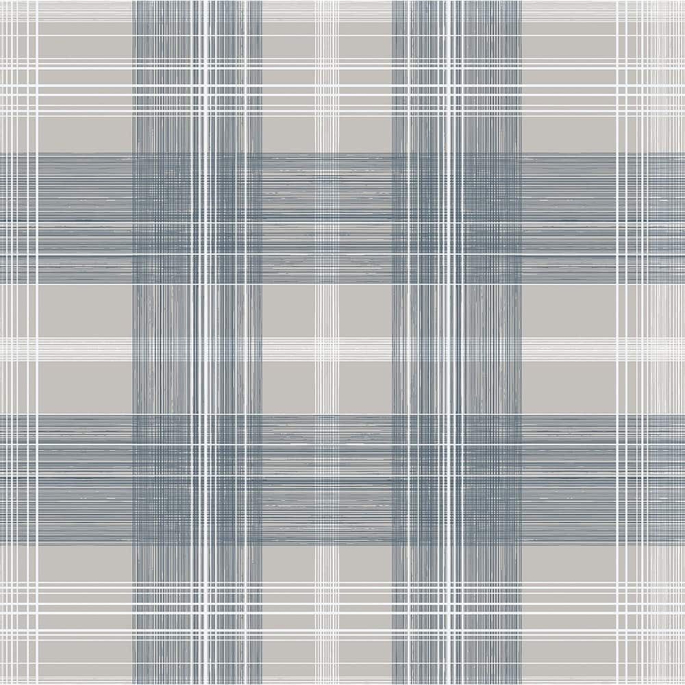 Stacy Garcia Home Crossroads Plaid Peel and Stick Wallpaper