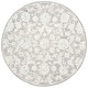 preview thumbnail 47 of 46, SAFAVIEH Handmade Micro-Loop Marijka Wool Rug 5' Round - Grey/Ivory - Round