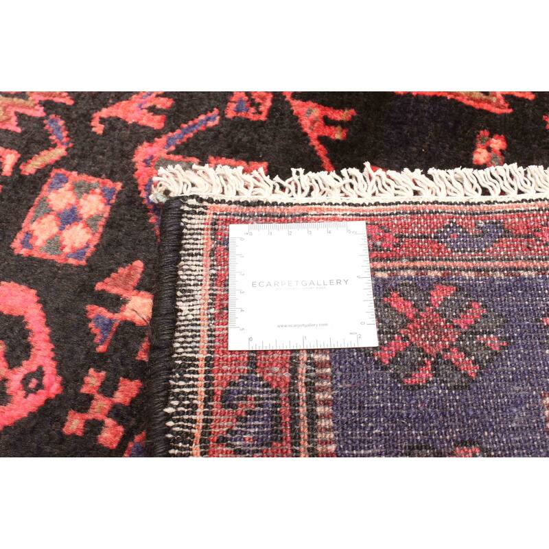 ECARPETGALLERY Hand-knotted Anadol Black Wool Rug - 4'7 x 7'4