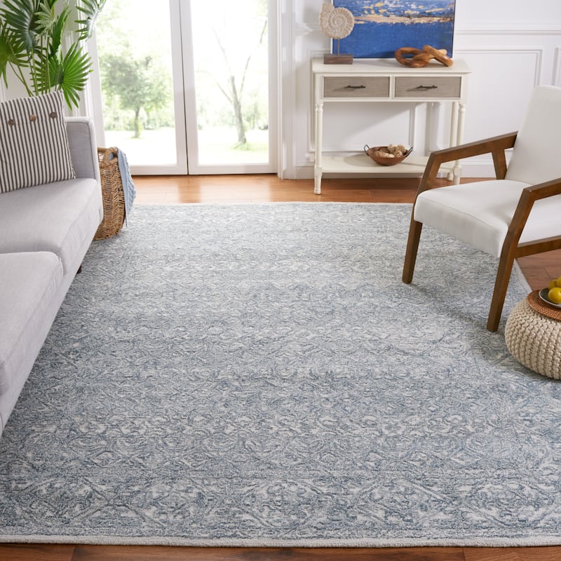 SAFAVIEH Handmade Marquee Hasime Modern Wool Rug