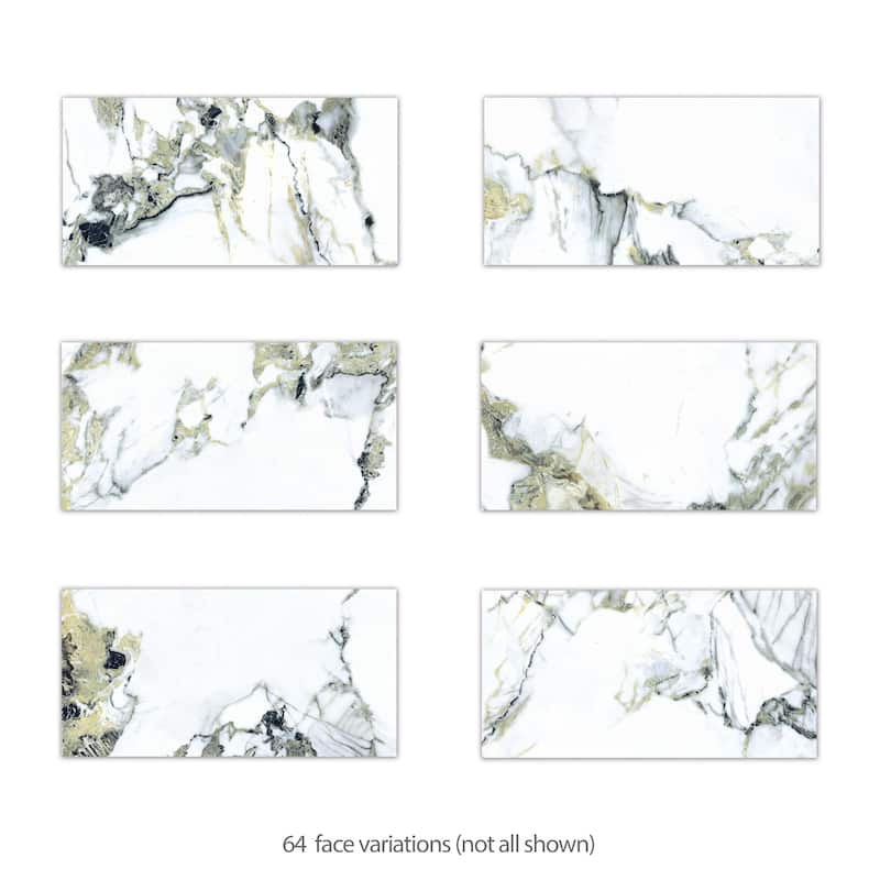 Merola Tile Touche Jade 11-3/4" x 23-1/2" Porcelain Floor and Wall Tile