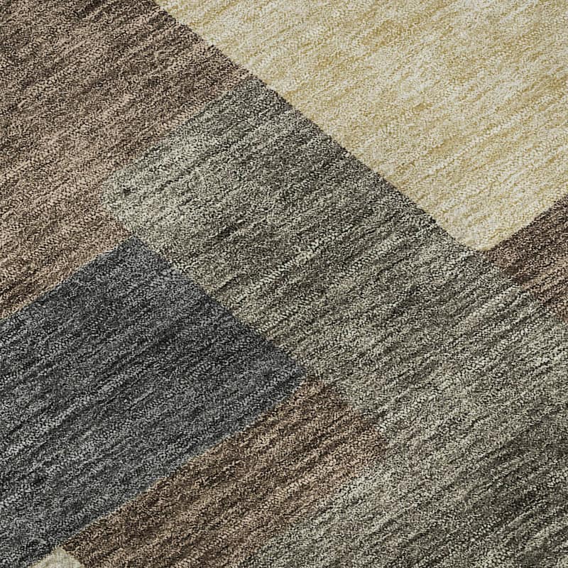 Premium Washable Super Soft Modern Geo Mayfield Rug