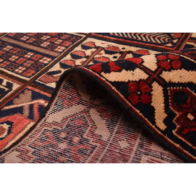 ECARPETGALLERY Hand-knotted Kayseri Vintage Red Wool Rug - 6'5 x 9'7