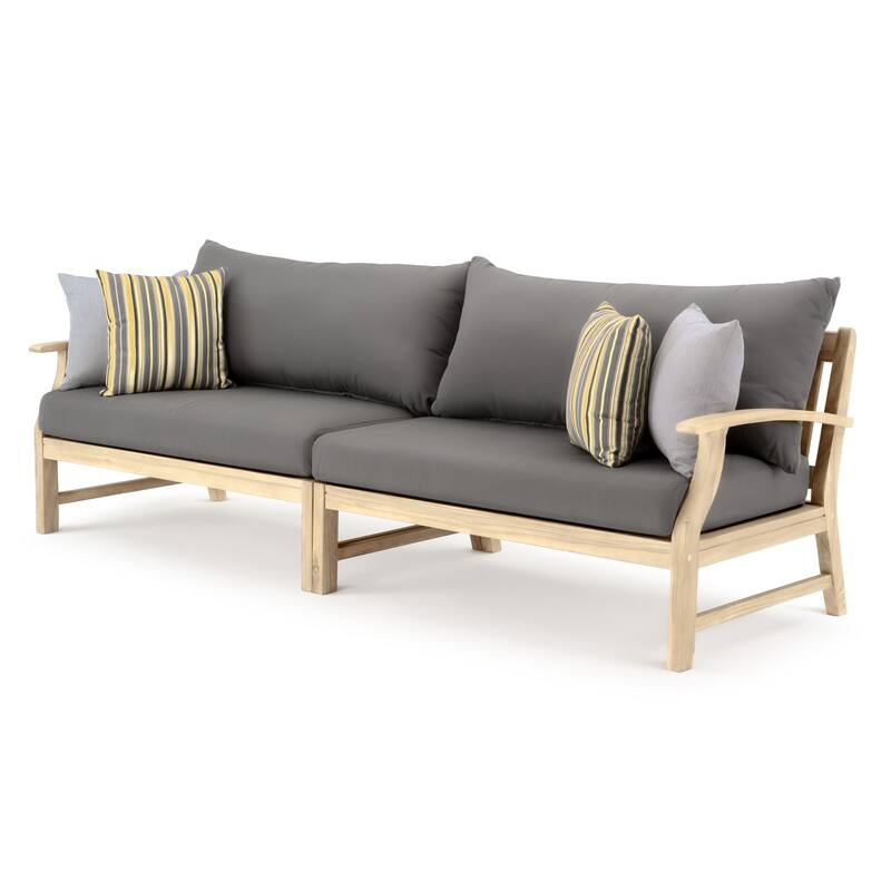 Kooper 6 Piece Sunbrella Outdoor Patio Sectional with Table