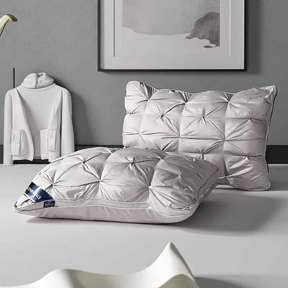 Bed Pillow, 2 Pack Hotel Collection Super Soft Down Alternative Sleeping Pillows for Side Sleeper or 4 Packs Pillows