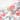 printed foam kitchen shelf liner  Red Pink Style
