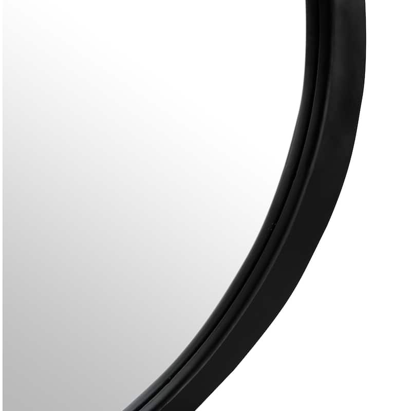 NOVA Natural Wood Frame Asymmetrical Mirror