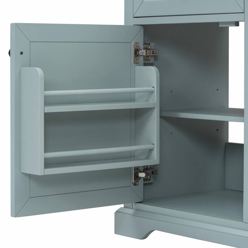 36" Bathroom Vanity with Sink, Tip-out Drawers & Soft-Close Door Hinges