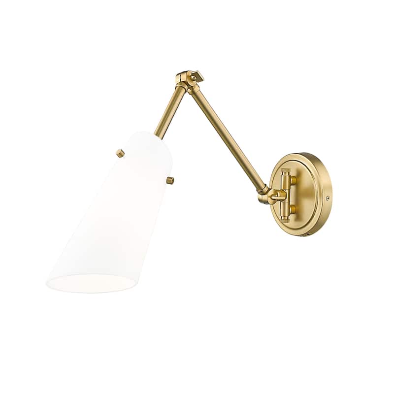 Z-Lite 350S Julia 6" Tall Wall Sconce - Modern Gold