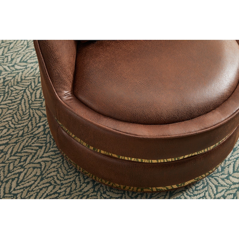 Swivel Chair, 360 Swivel Accent Chair, Barrel Chair for Living Room Bedroom