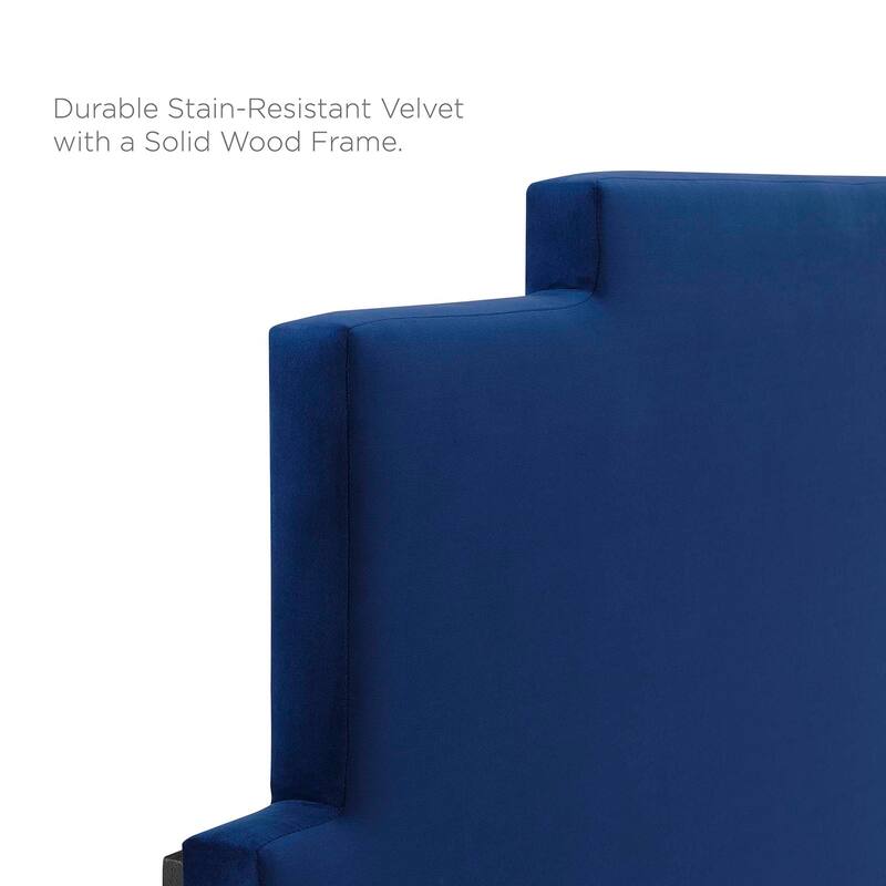 Kasia Performance Velvet Full/Queen Headboard