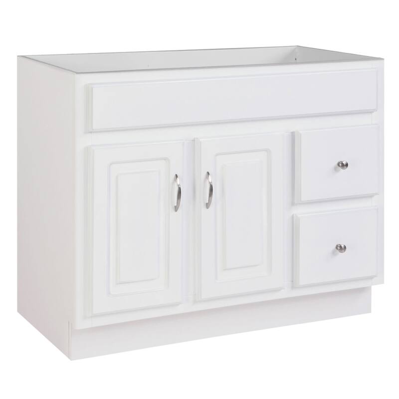 Design House 215806 Concord 36" Single Free Standing Vanity Cabinet - White