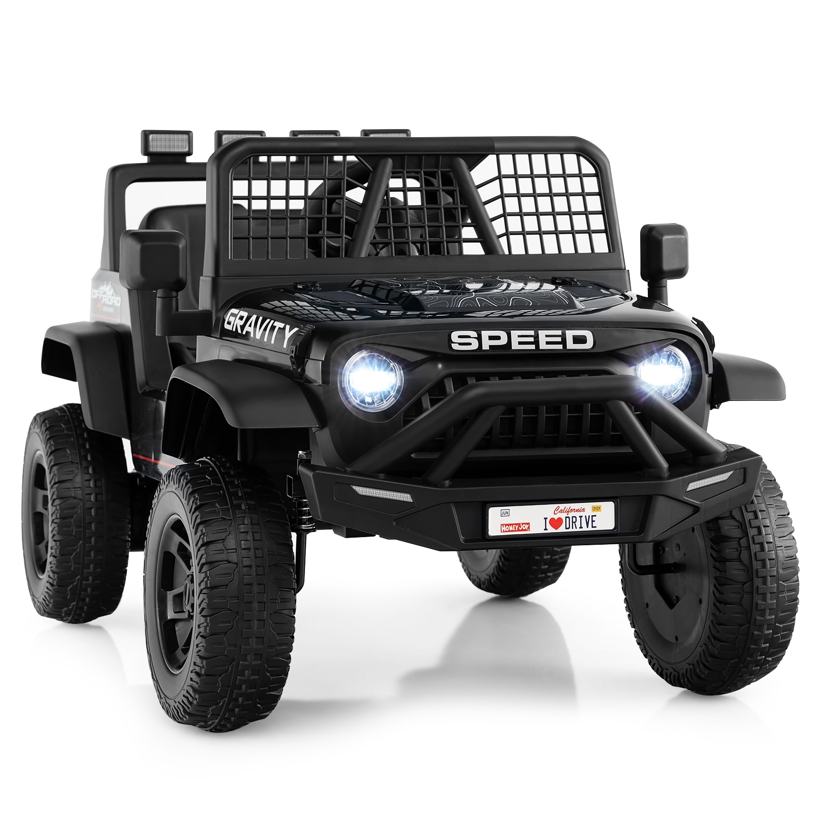 Gymax 24V Ride On Car for Kids Battery Powered Electric Vehicle w/