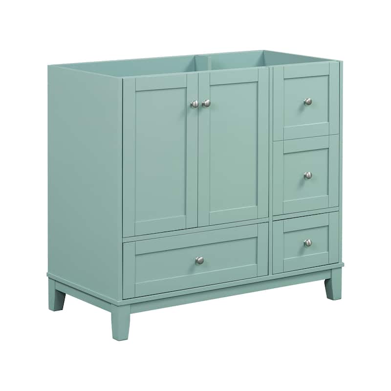 36 Inch Modern Bathroom Vanity with USB Charging
