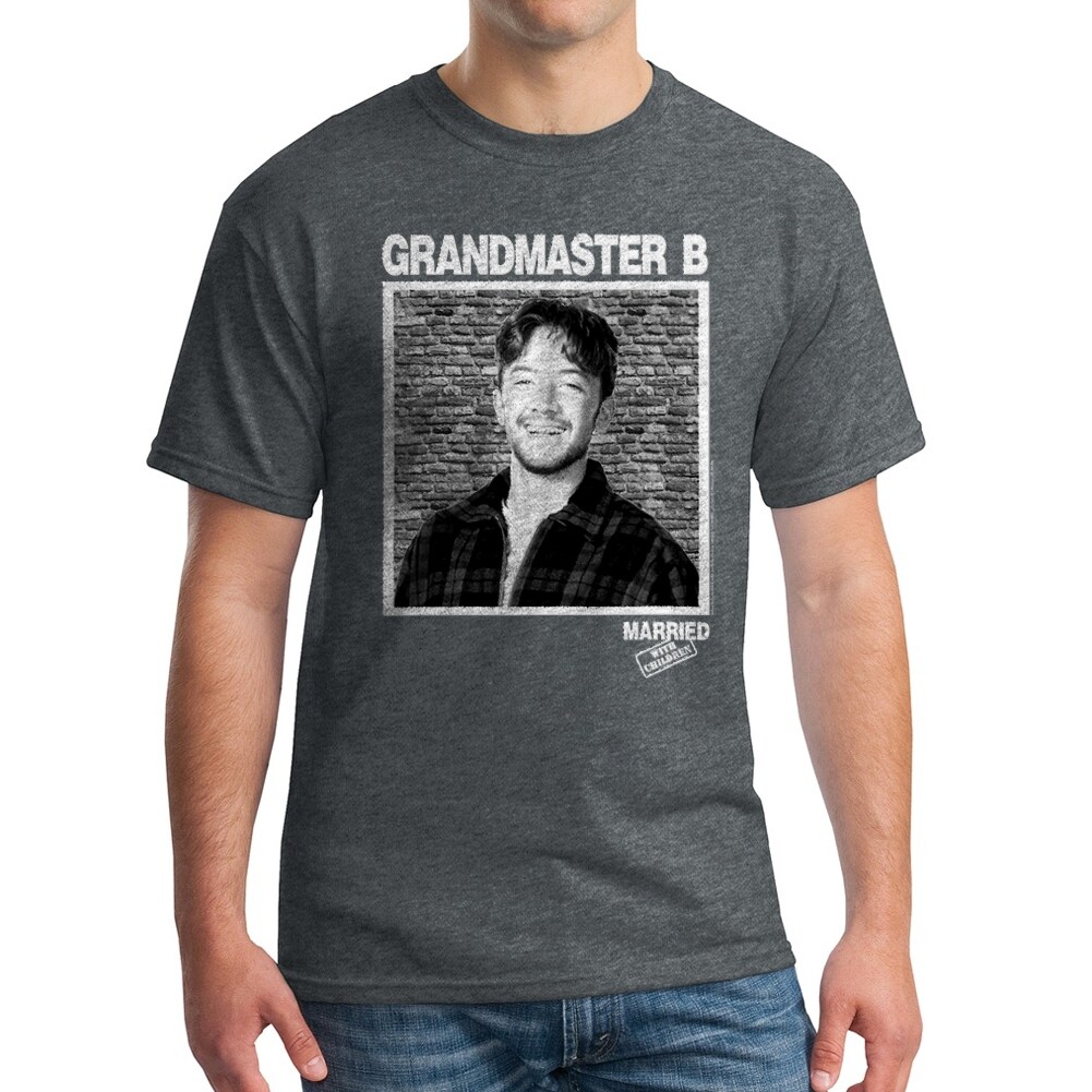 Shop Married With Children Grandmaster B Men S Dark Heather T