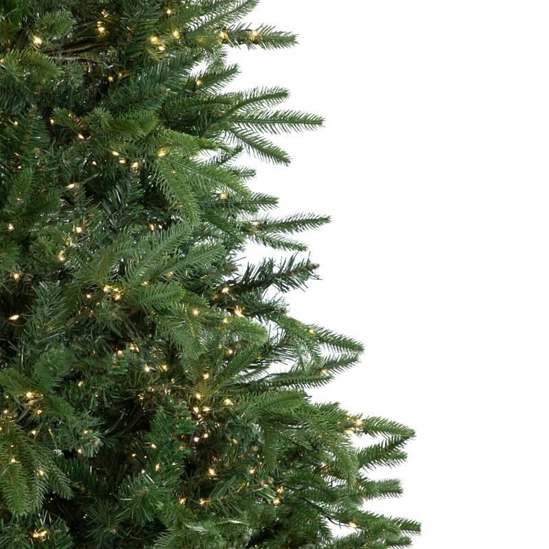 7.5' Birch River Fir Artificial Christmas Tree, Clelight Clear Lights - 7.5 Foot