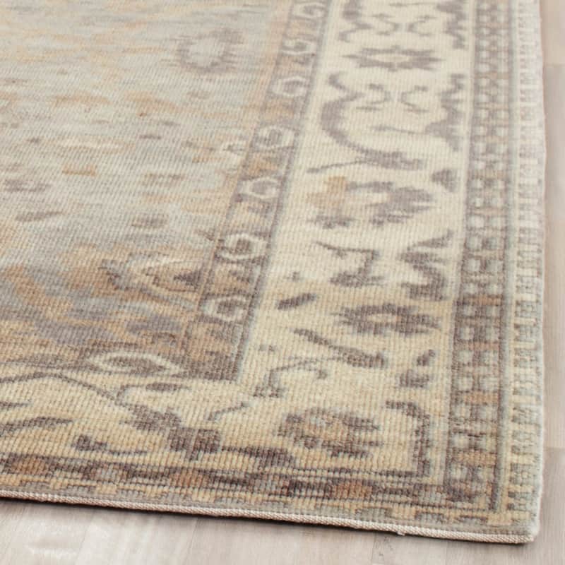 SAFAVIEH Couture Hand-knotted Oushak Reilika Traditional Oriental Wool Rug