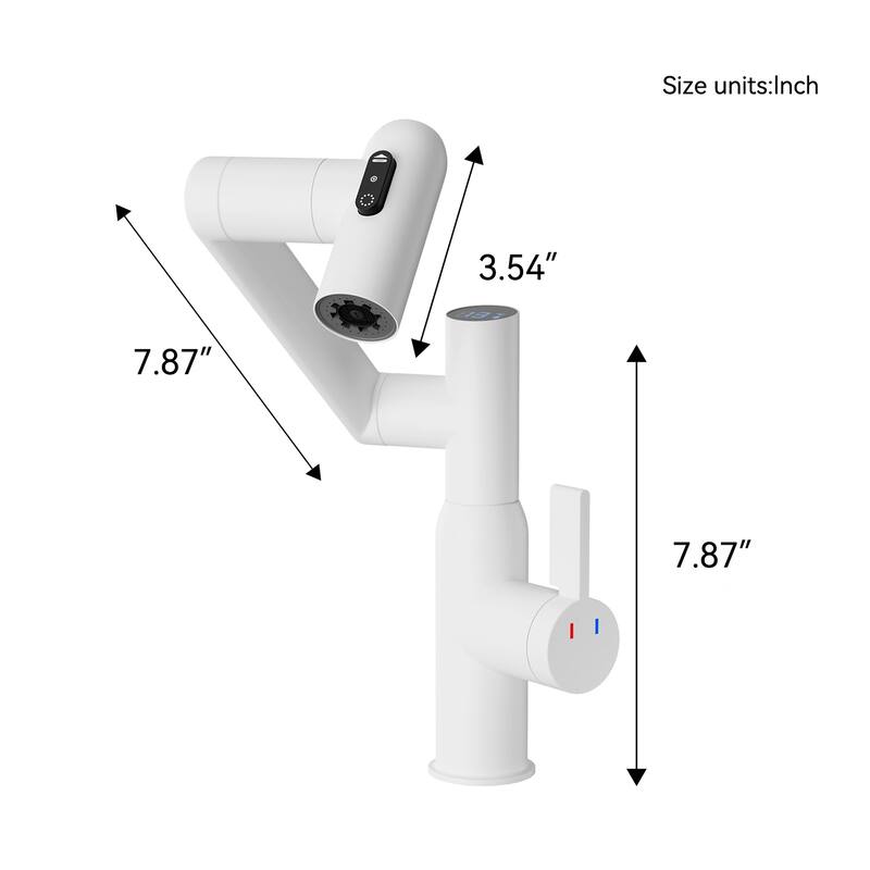 Topcraft Stainless Steel Bathroom Sink Faucet
