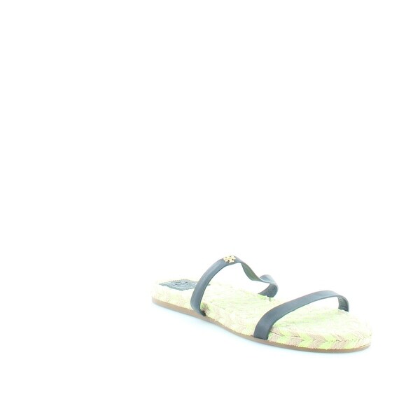 tory burch navy flip flops