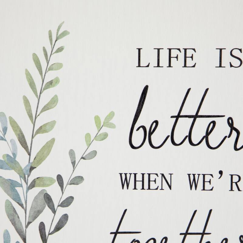 Life is Better Together Wall Decoration - 11.75"