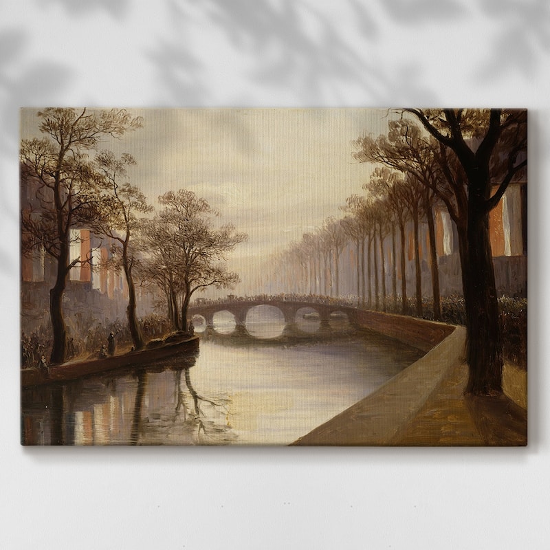 Vintage Landscape -DCCXCIII -Gallery Wrapped Canvas