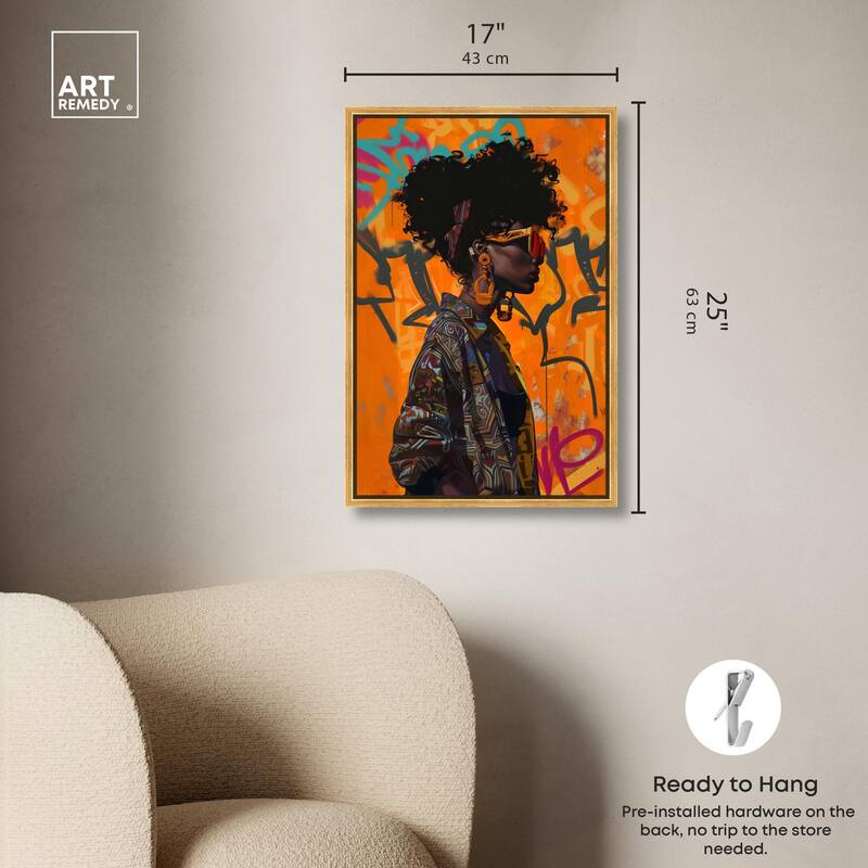 Street Wear Canvas by Art Remedy