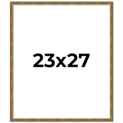 23x27 Frame Gold Kingsley Distressed Solid Wood Picture Frame Width