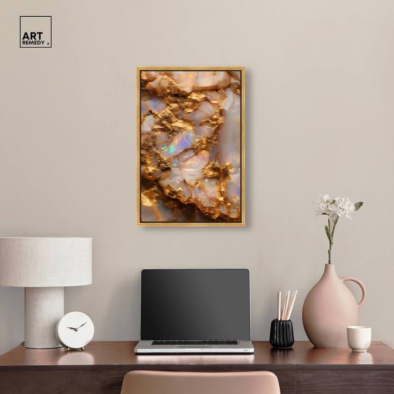 Mythic Gleam Canvas by Art Remedy