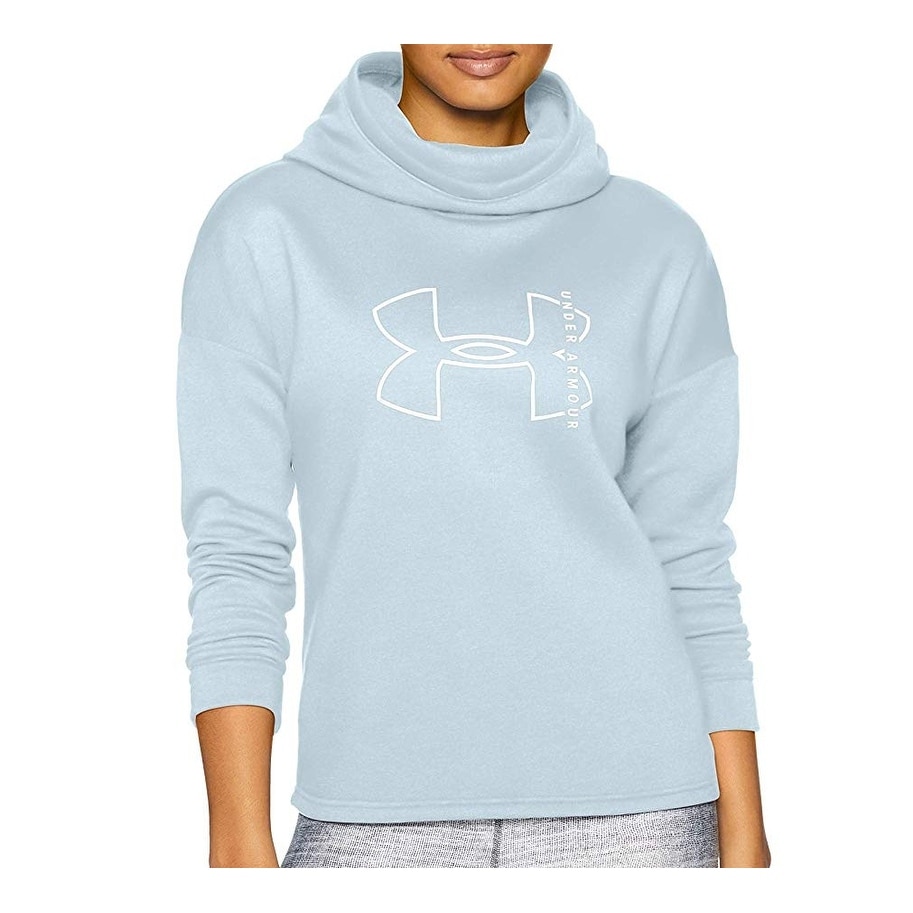 baby blue under armour hoodie