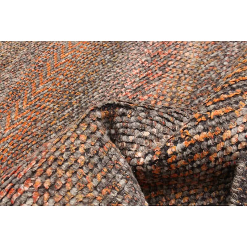 ECARPETGALLERY Hand-knotted Eternity Grey Wool Rug - 3'1 x 5'1