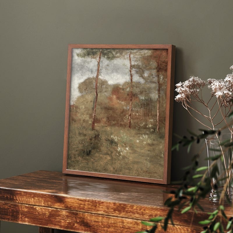 Vintage Landscape CLXVII -Framed Print