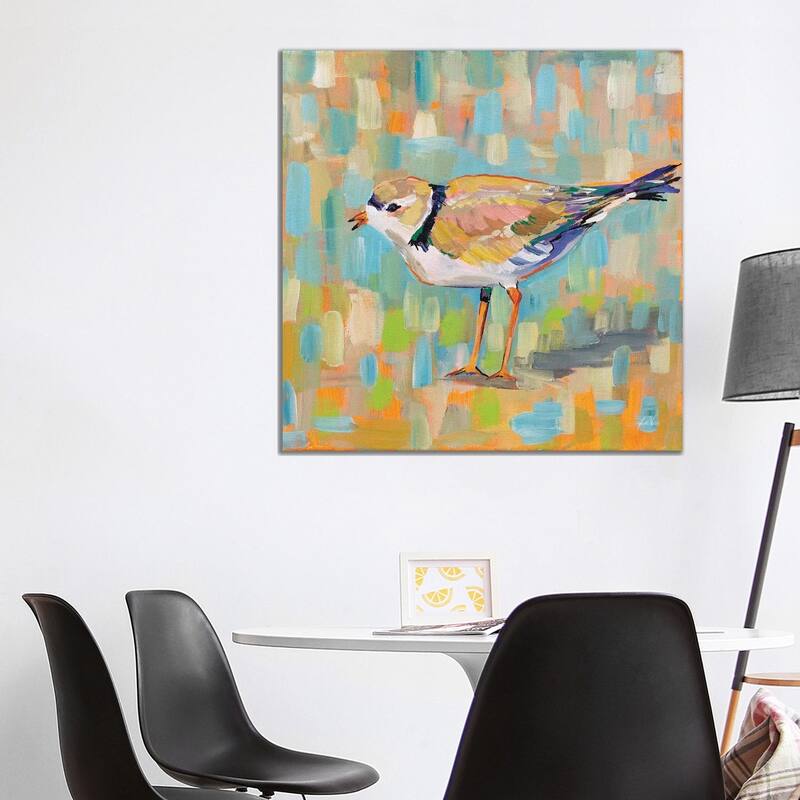 iCanvas "Coastal Plover IV" by Jeanette Vertentes Canvas Print - 37x37x1.5