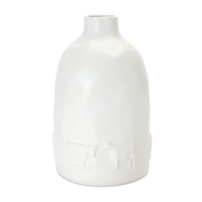 Ceramic Farm Animal Vase (Set of 2)