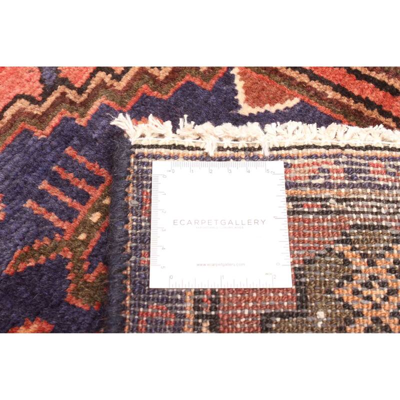 ECARPETGALLERY Hand-knotted Andelz Red Wool Rug - 3'7 x 7'1