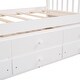 preview thumbnail 26 of 26, Elegant design,Daybed with Trundle and Drawers, Twin Size,Solid Construction