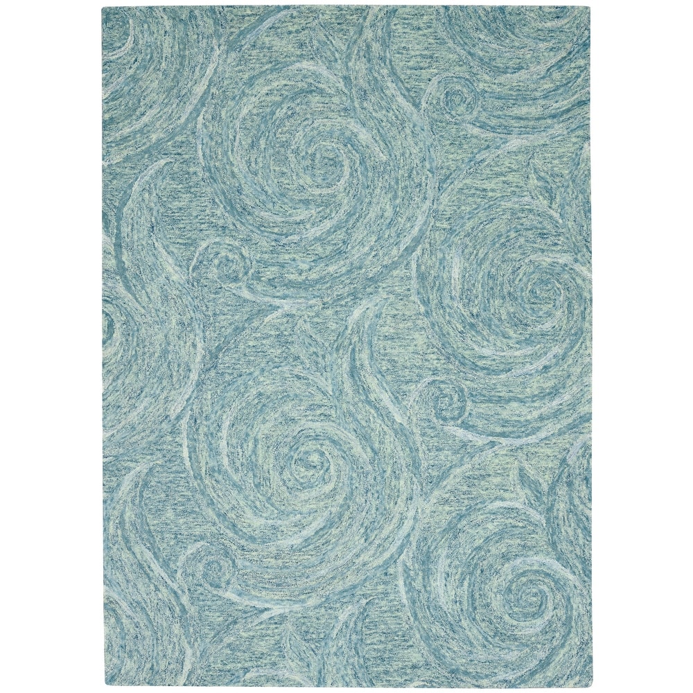 Domani Craft Abstract Wool Hand-Tufted Area Rug