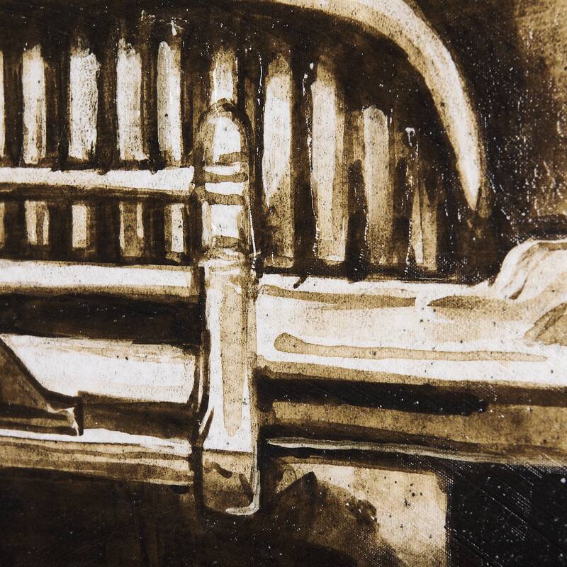 Vintage Car Picture III (36 x 27) Canvas Art Print